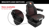 Brackets and Switches Now Available for Rancher Seats