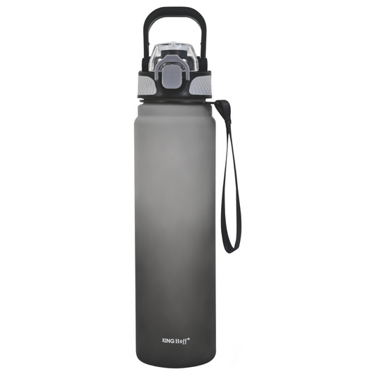 KINGHoff 1-liter water bottle, with a lock, BPA-free, leak-proof, Kinghoff KH-2008