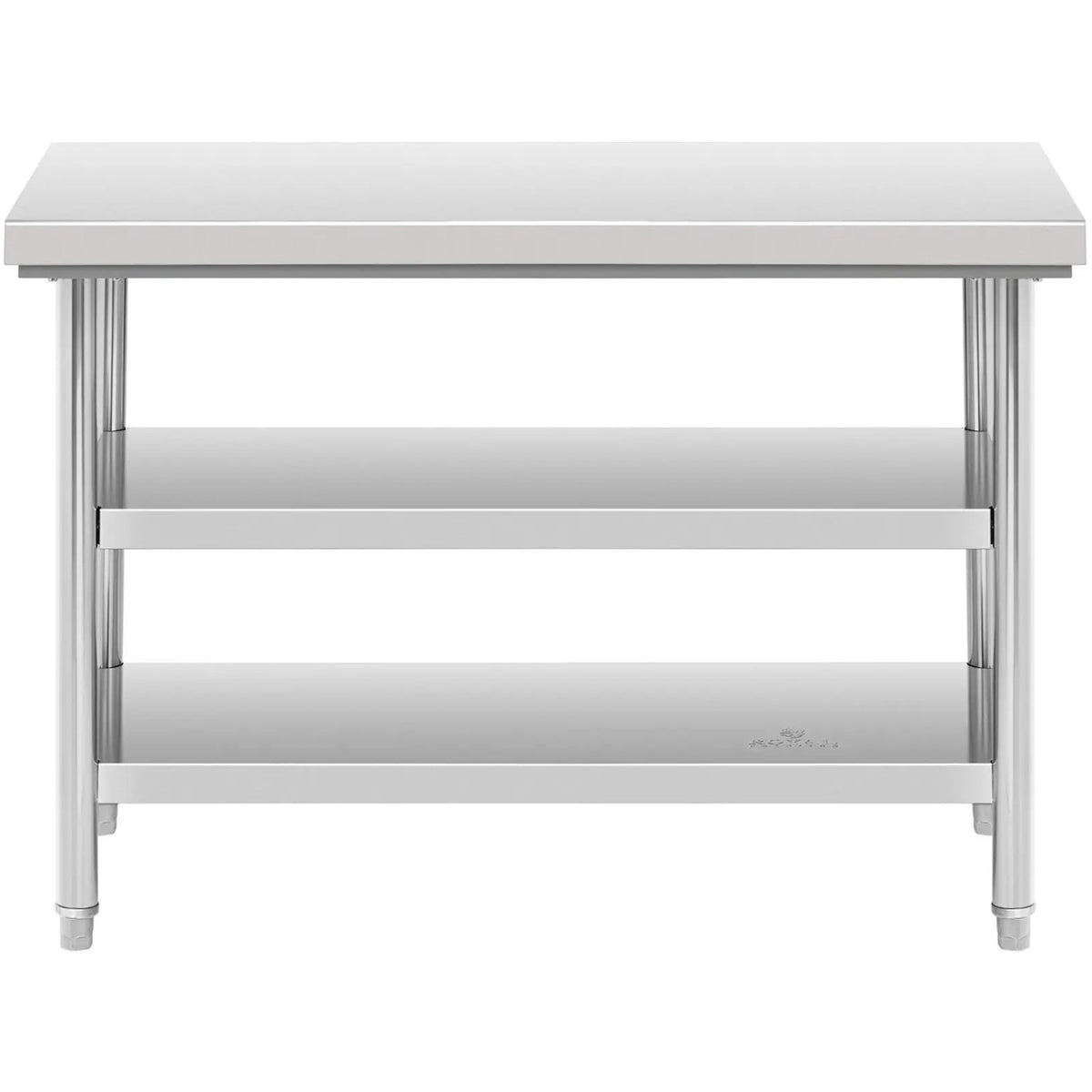Royal Catering Tables – 3-Tier Central Steel Workbench, 120 x 60 cm, – image 5