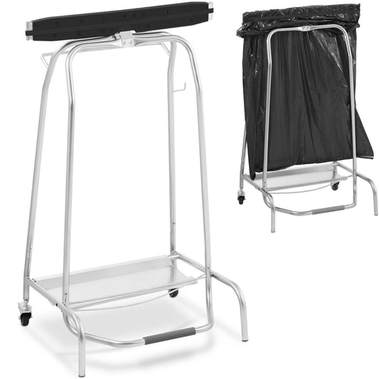 Royal Catering Stand, frame for garbage bags, waste with a foot pedal, STEEL