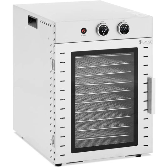 Royal Catering Food dryer for fruits, mushrooms, herbs, 12 grates, 1000 W