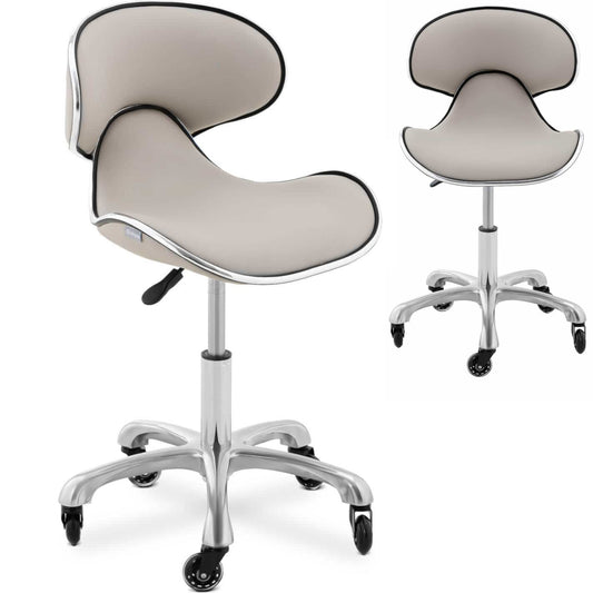 Physa Physa BOCHUM beauty chair with wheeled backrest - gray
