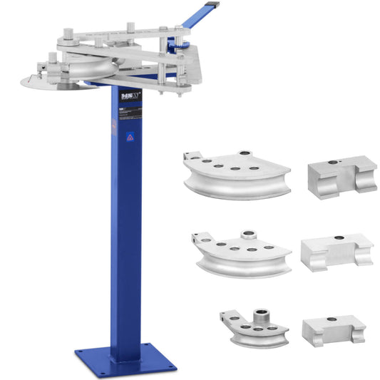 MSW Manual pipe bending machine for profiles up to 4 mm, 120 degrees, 3 dies