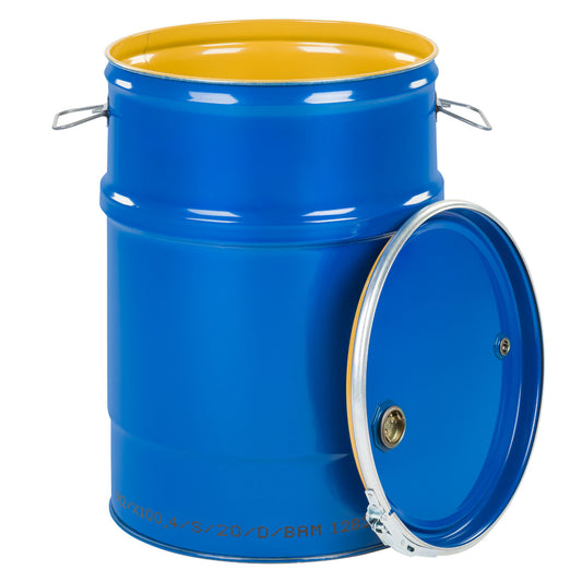 Food Service – Steel barrel OH 60L, removable lid, 2 - Carlat