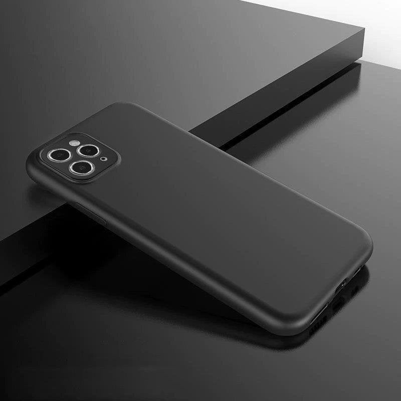 HURTEL Silicone case cover for Xiaomi Redmi 12 Soft Case, black – image 8