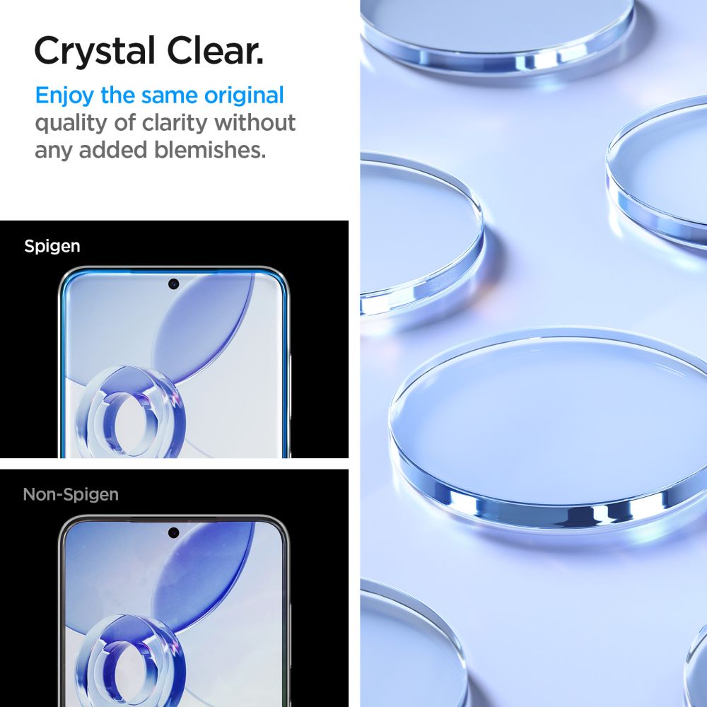 SPIGEN Tempered glass for Samsung Galaxy S24+ Glas.tR EZ Fit - 2 pcs. – image 11