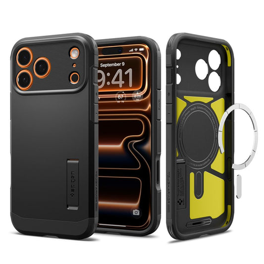 SPIGEN Protective case for iPhone 17 Pro Tough Armor T MagSafe - black