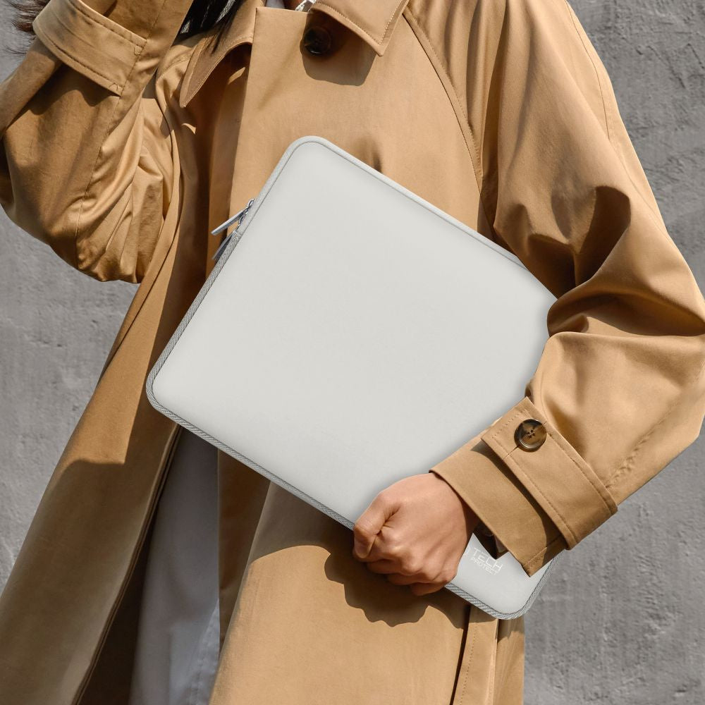 Tech-Protect Neoslim sleeve bag for a 15-16" laptop + accessory case - gray – image 9