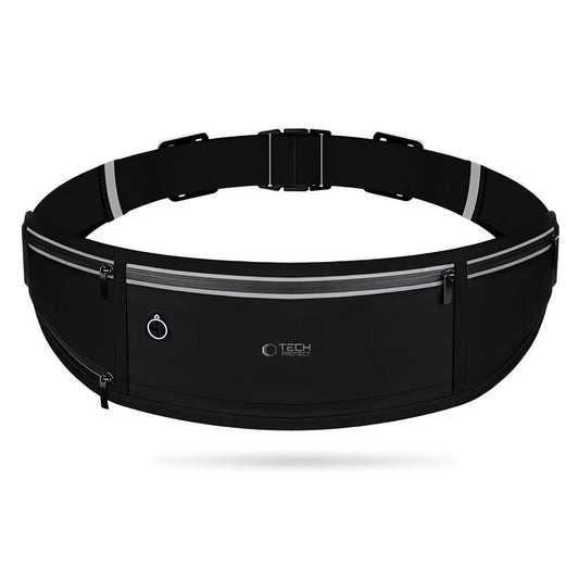 Tech-Protect Waterproof sports waist bag for running - black