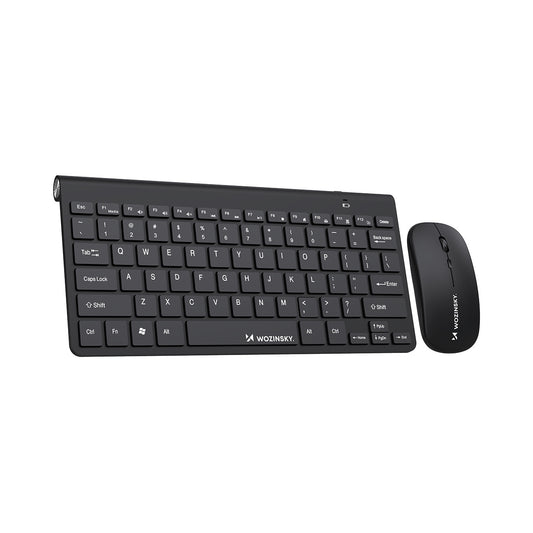 WOZINSKY 2.4 GHz wireless keyboard and mouse set - black