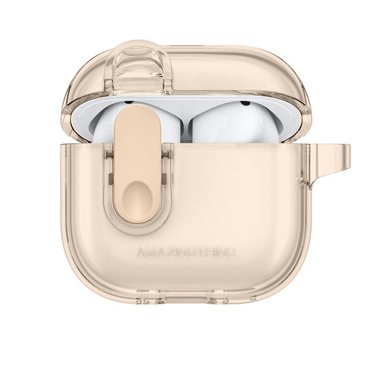 AmazingThing Protective case for AirPods 4 Minimal Case - desert