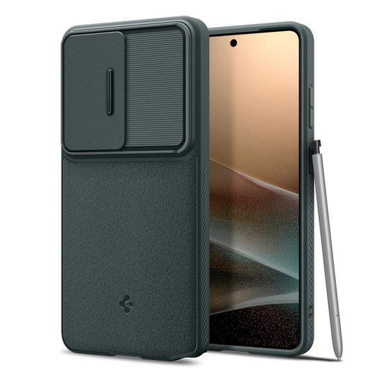 SPIGEN Case cover for Samsung Galaxy S26 Ultra Optik Armor - green