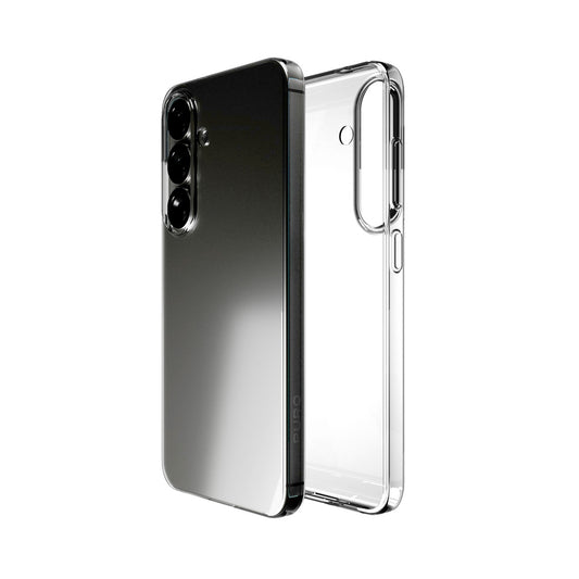 PURO Silicone case for Samsung Galaxy S25 03 Nude - transparent