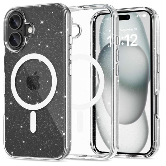 Tech-Protect Case cover for iPhone 16 FlexAir Hybrid MagSafe - transparent