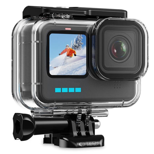 Tech-Protect Waterproof case for GoPro Hero 9 / 10 / 11 / 12 sports camera - transparent