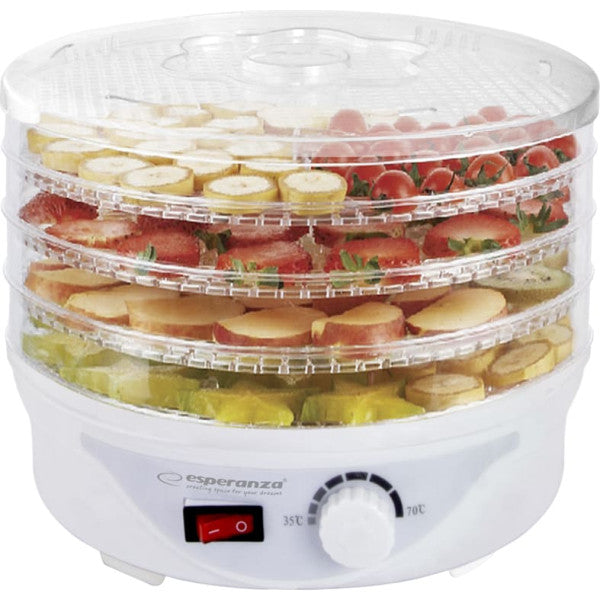 Esperanza EKD003 Food Dehydrator for Mushrooms, Fruit, Vegetables and Herbs