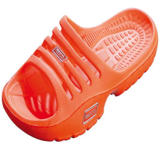 Pool and beach slippers Beco 90651-3 Kids' Beach Slippers Orange 34
