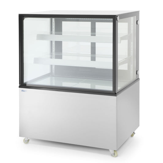 ARKTIC Refrigerator Accessories – Confectionery refrigerating display cabinet, 2-shelf, mobile, LED,