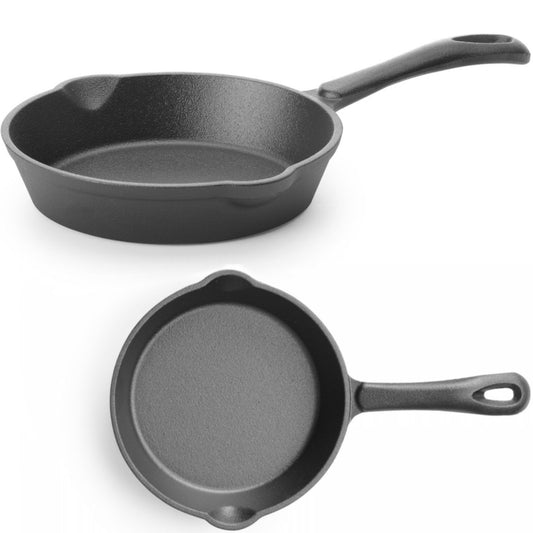 Hendi Universal cast iron frying pan, diameter 165mm x 35mm