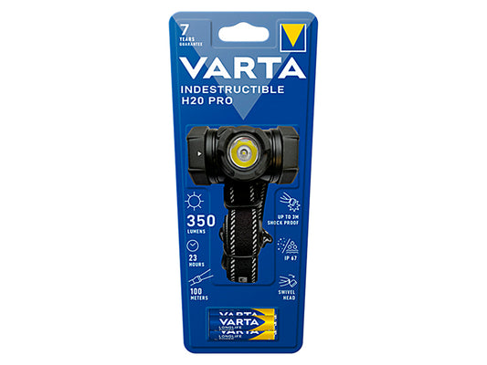 Blow Flashlights, hand lamps, headlamps – 71-348# Varta Indestructible H20 Pro Headlamp