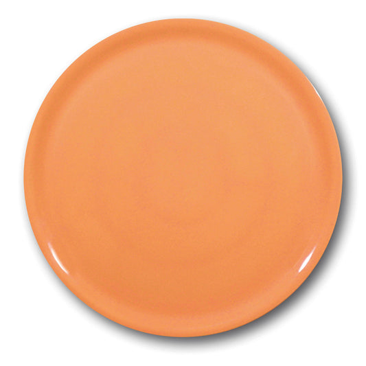 Hendi Durable Speciale porcelain pizza plate, orange, 330mm - set of 6 pieces.