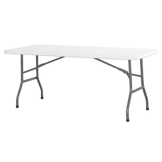 Hendi Folding catering table white 180x74cm up to 150kg - Hendi 810897