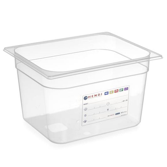 Hendi Polypropylene container GN 1/2 height 150 mm - Hendi 880166