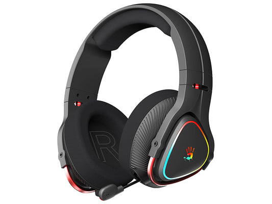 A4TECH BLOODY MR710 Black Headphones (BT 5.3 + 2.4 GHz + Wired) - Carlat