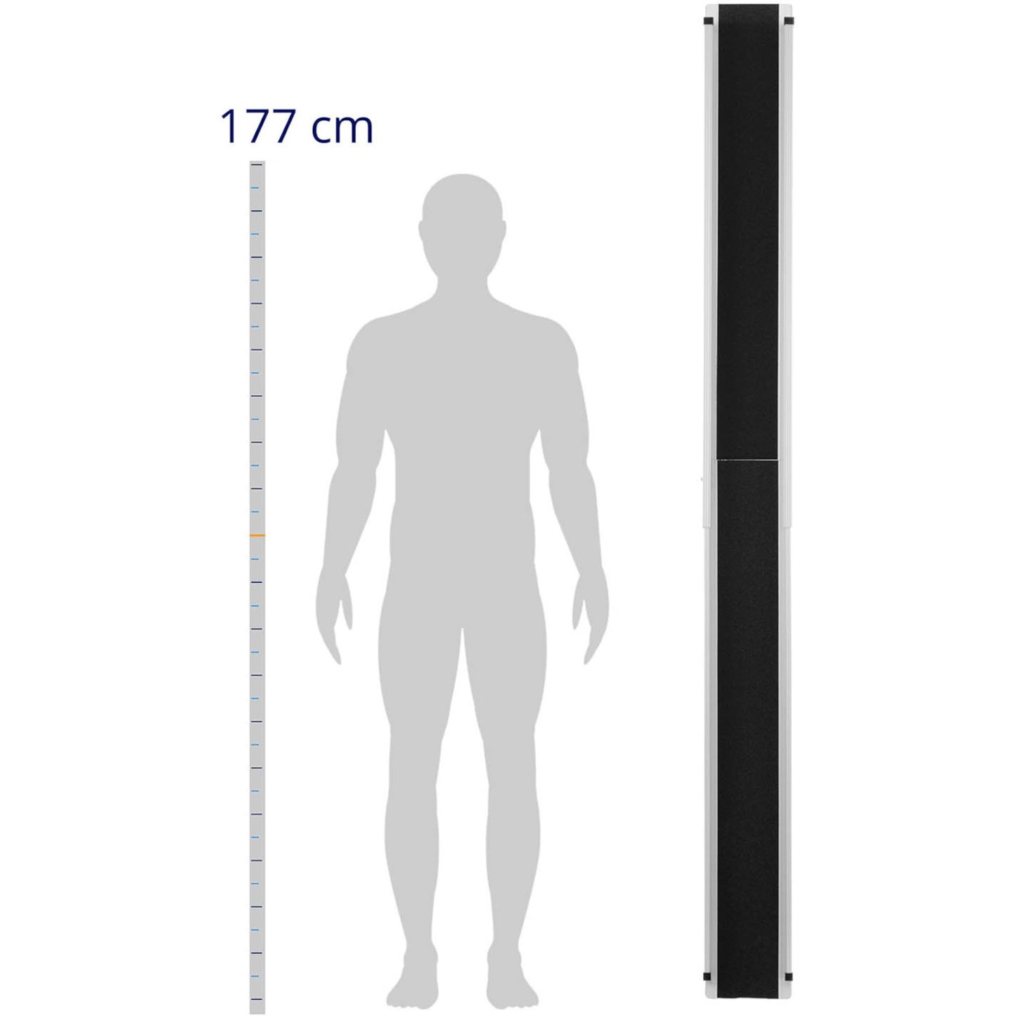 Access ramp, portable, foldable driveway rails 120 x 19 cm - 2 pcs. - Carlat