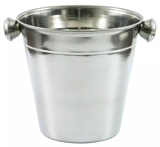 Accessories (bartending supplies – Kinghoff Steel Ice Bucket, 14 cm diameter - Carlat