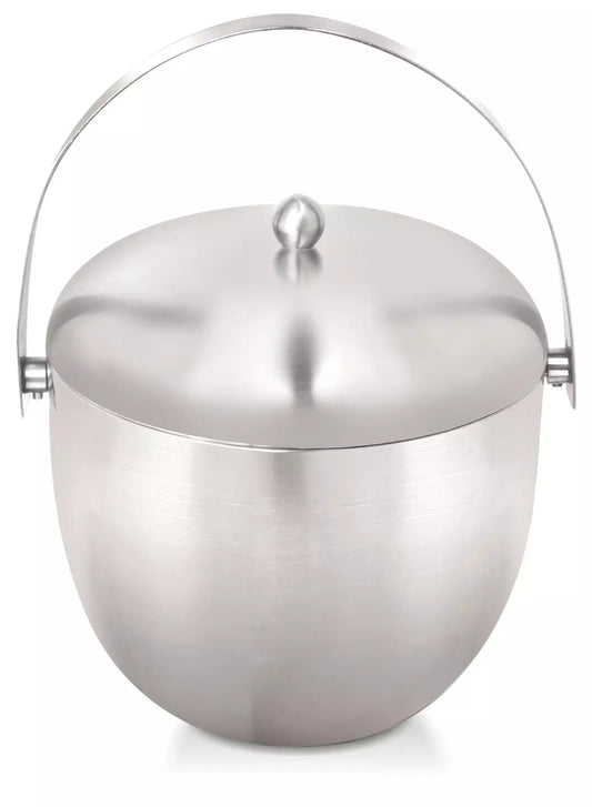 Accessories (bartending supplies, filters, plastic – Kinghoff 1.75-liter Steel Ice Bucket - Carlat