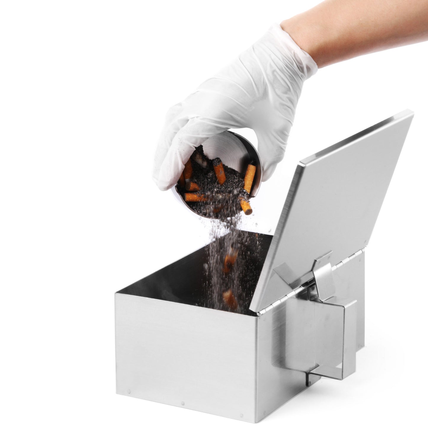 Ashtrays – Ash container with lifting lid - Hendi 440506 - Carlat