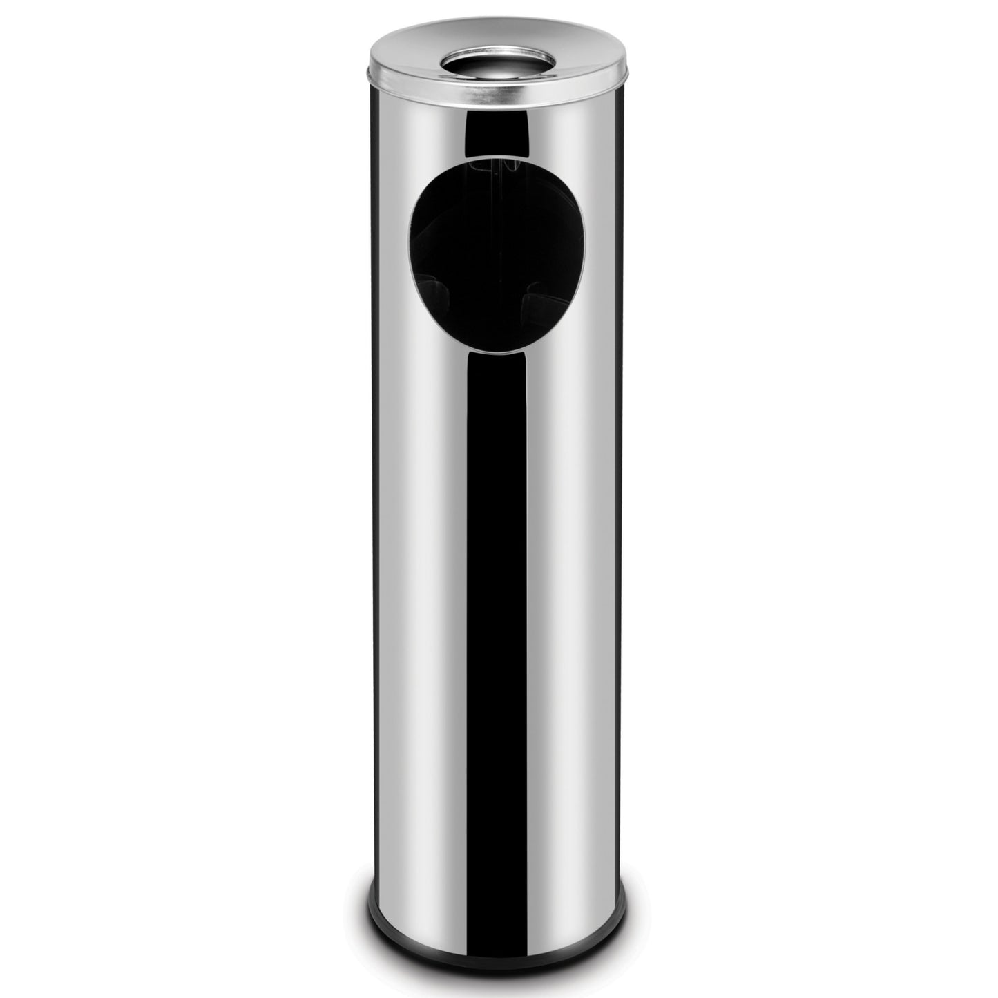 Ashtrays – Steel ashtray integrated with a 15L waste bin - Carlat