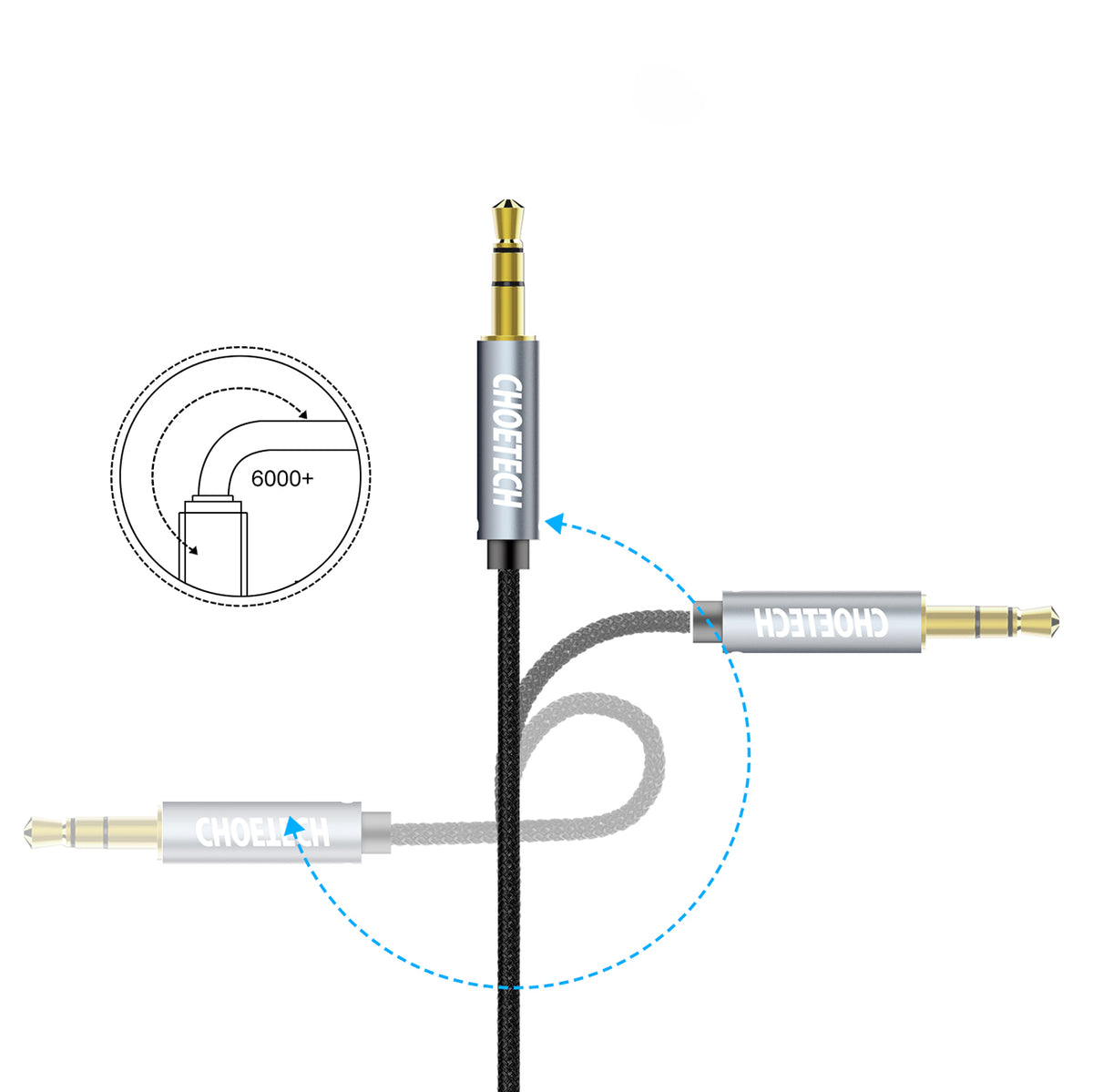 Audio & Video Cables – AUX audio cable for speaker - Carlat
