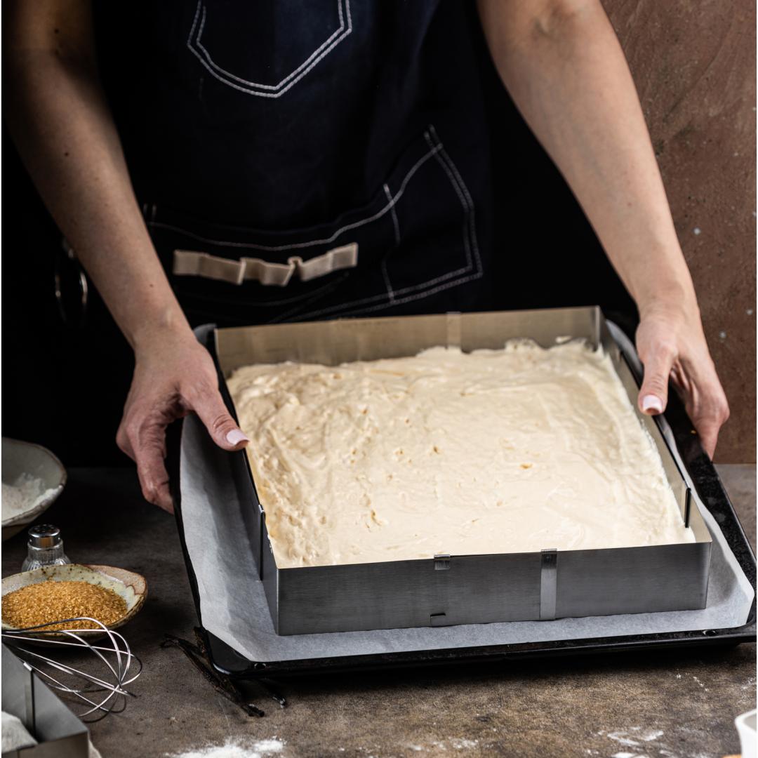 KINGHoff Baking Sheets, Molds, and – Baking pan, square, adjustable, steel, kh-1907 – image 16