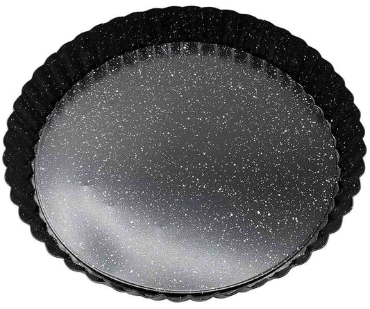 Baking pan, baking sheet, tart pan, 25 cm diameter, Kinghoff - Carlat