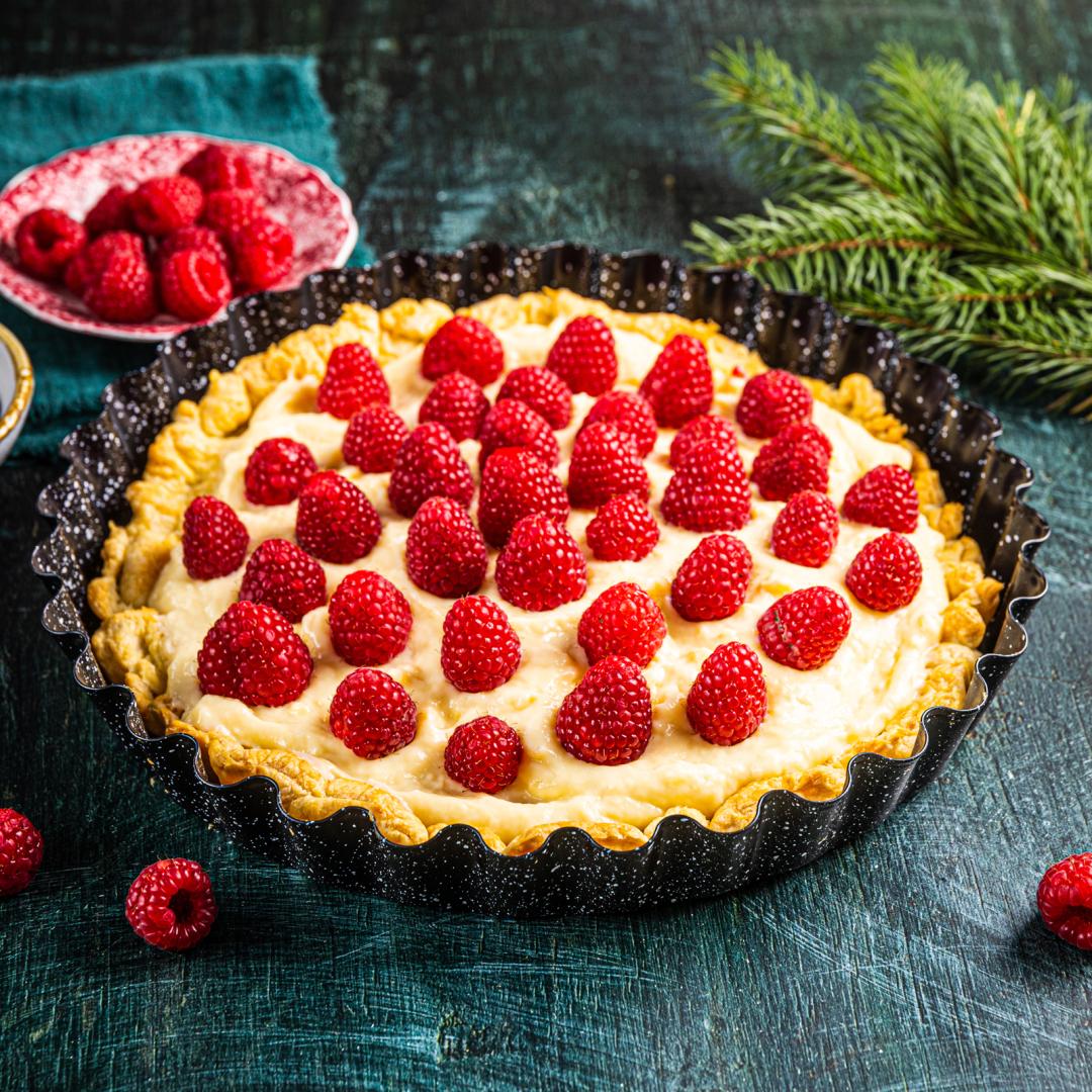 Baking pan, baking sheet, tart pan, 28 cm diameter, Kinghoff - Carlat