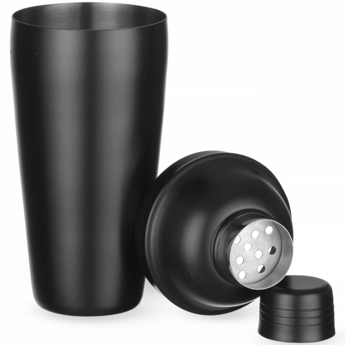 Barware – 3-piece bartender shaker for drinks and cocktails Cobbler - Carlat