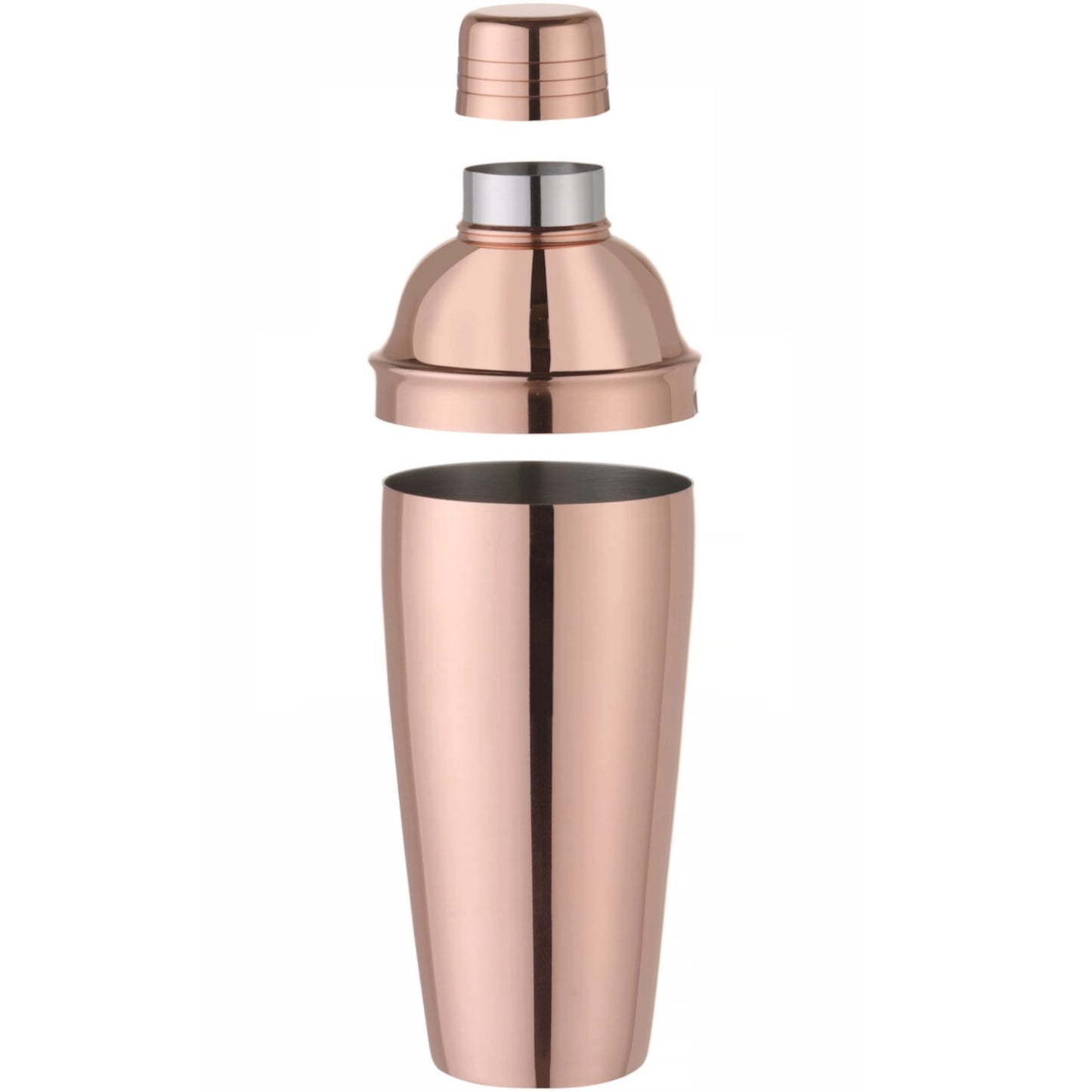 Barware – 3-piece bartender shaker for drinks and cocktails Cobbler - Carlat