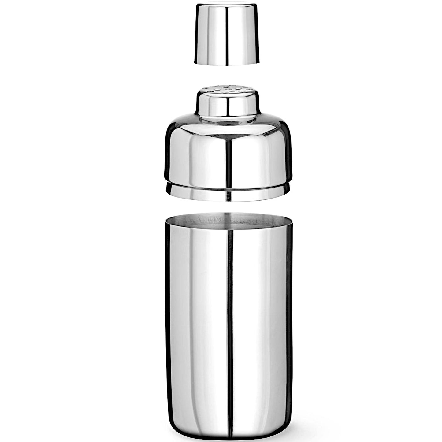 Barware – Cobbler bartender shaker for drinks, cocktails, 3-piece, 0.5 - Carlat