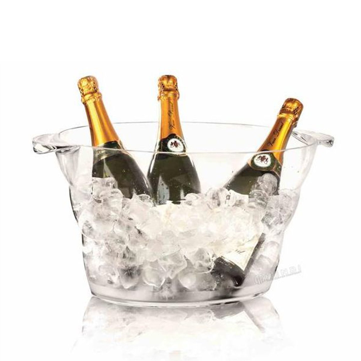 Barware – Oval bowl for champagne or punch, made of - Carlat