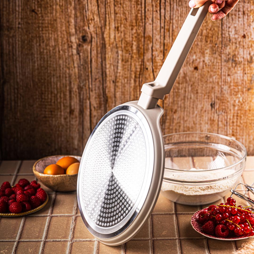 Klausberg Beige pancake pan with nonstick coating, 24 cm in diameter, Klausberg – image 12