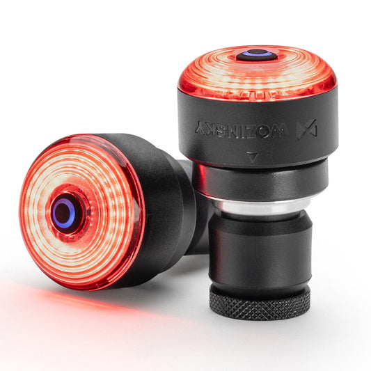 Bicycle Parts – Rear lights waterproof intelligent lights black 2 - Carlat