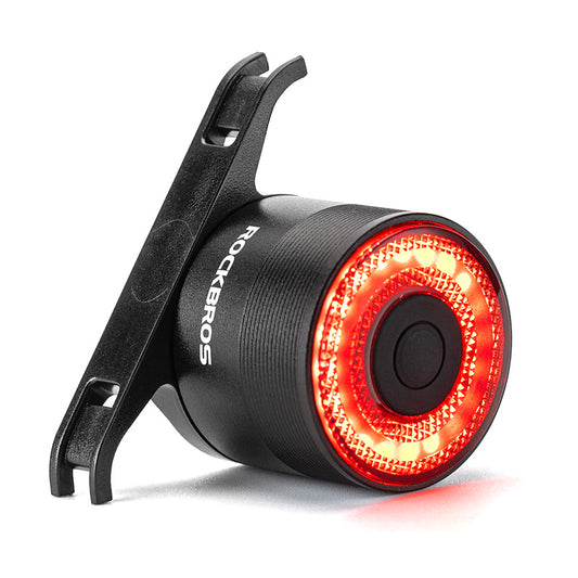 Bicycle Parts – Red rear bicycle lamp, STOP system, four - Carlat