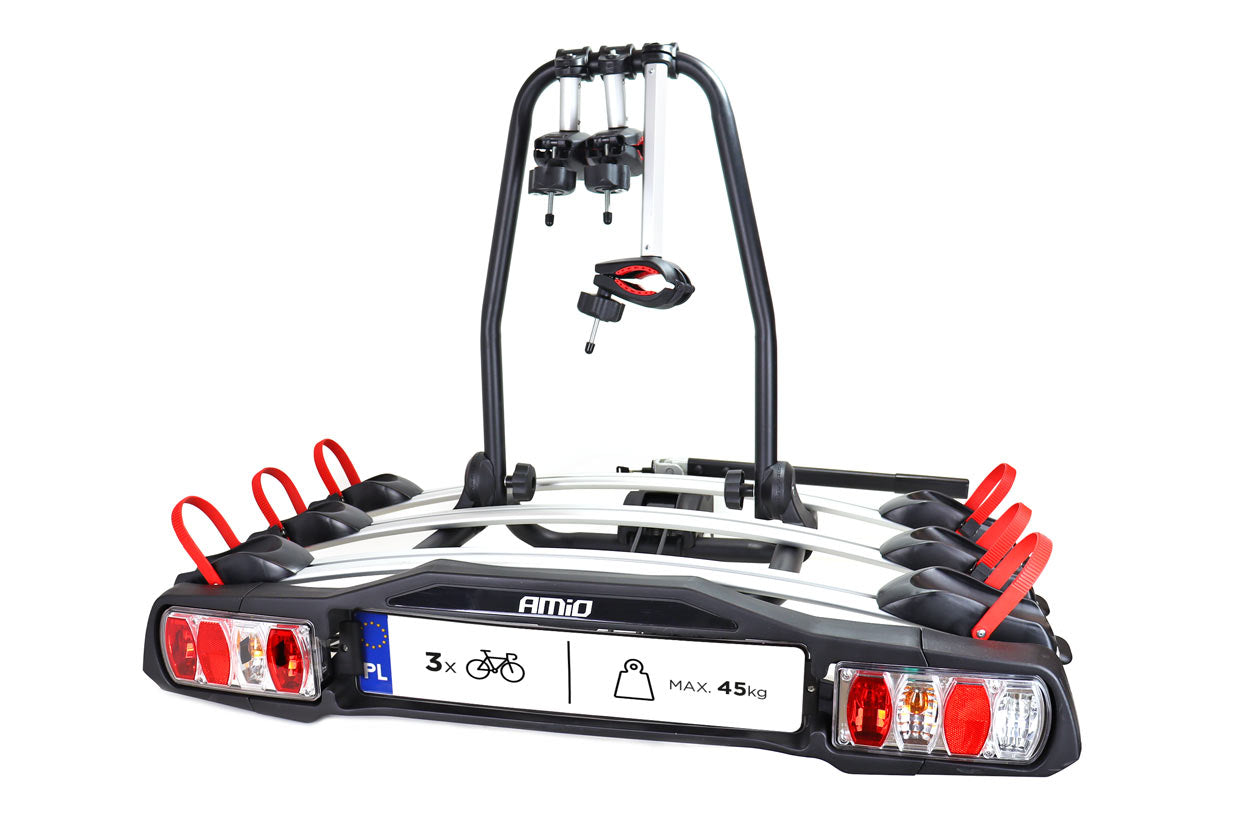 AMiO Bicycle parts – Bicycle carrier with hook - 3 bicycles tbc-01/3