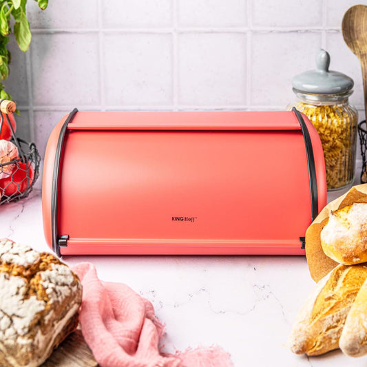 Bread Bags – Bread box, red, 44 cm, Kinghoff, KH-1865 - Carlat