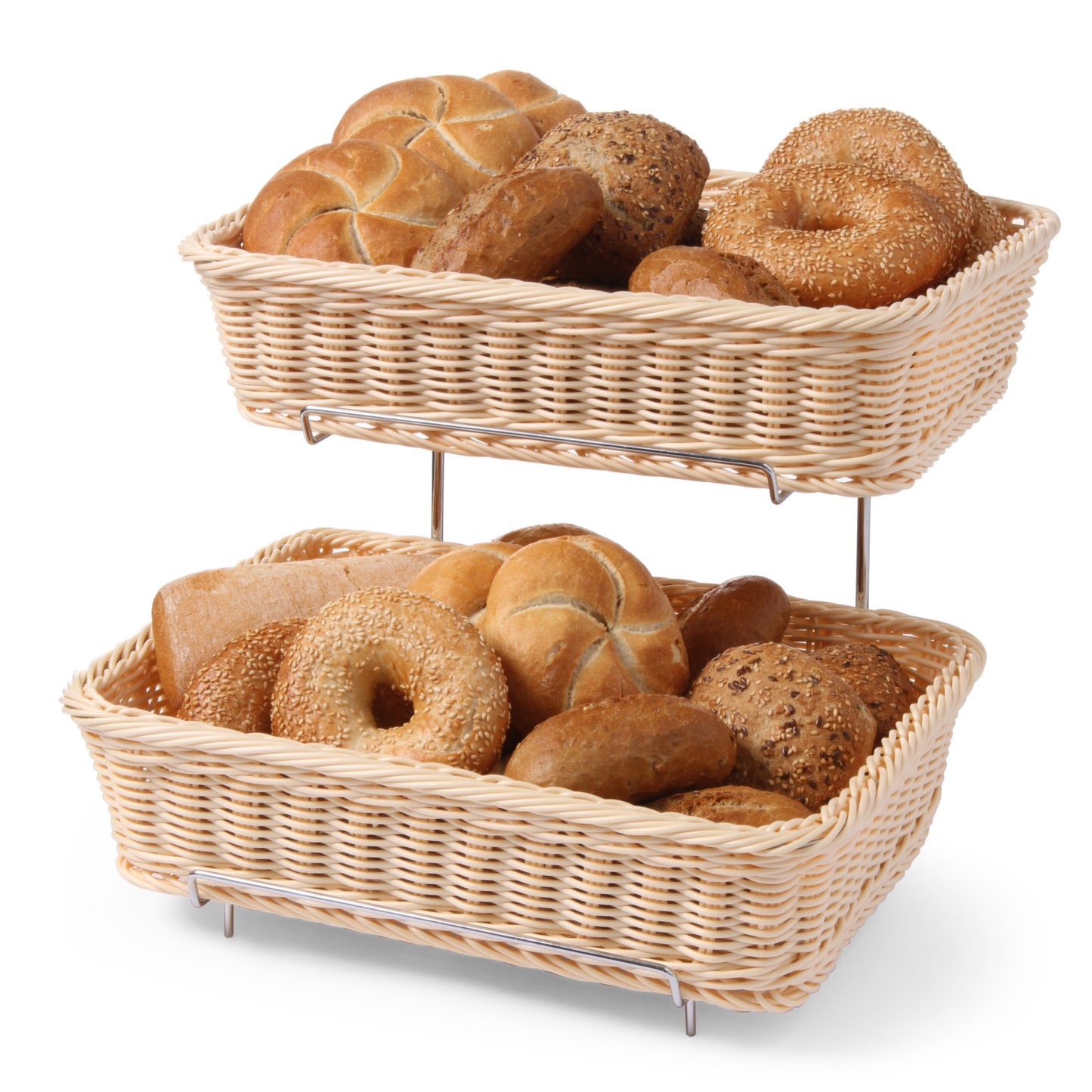 Bread Boxes & Bags – Double-decker bread baskets made of - Carlat