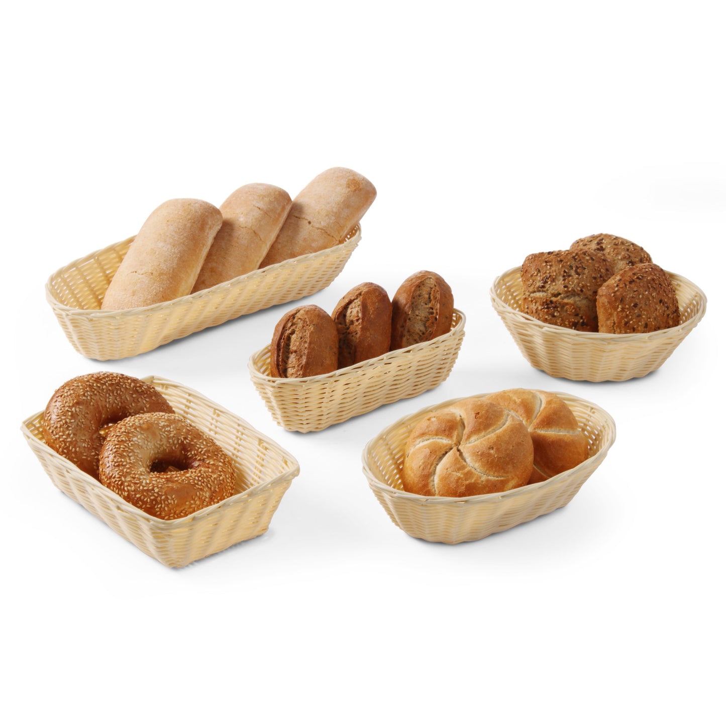 Bread Boxes & Bags – Poly rattan bread basket, round, - Carlat
