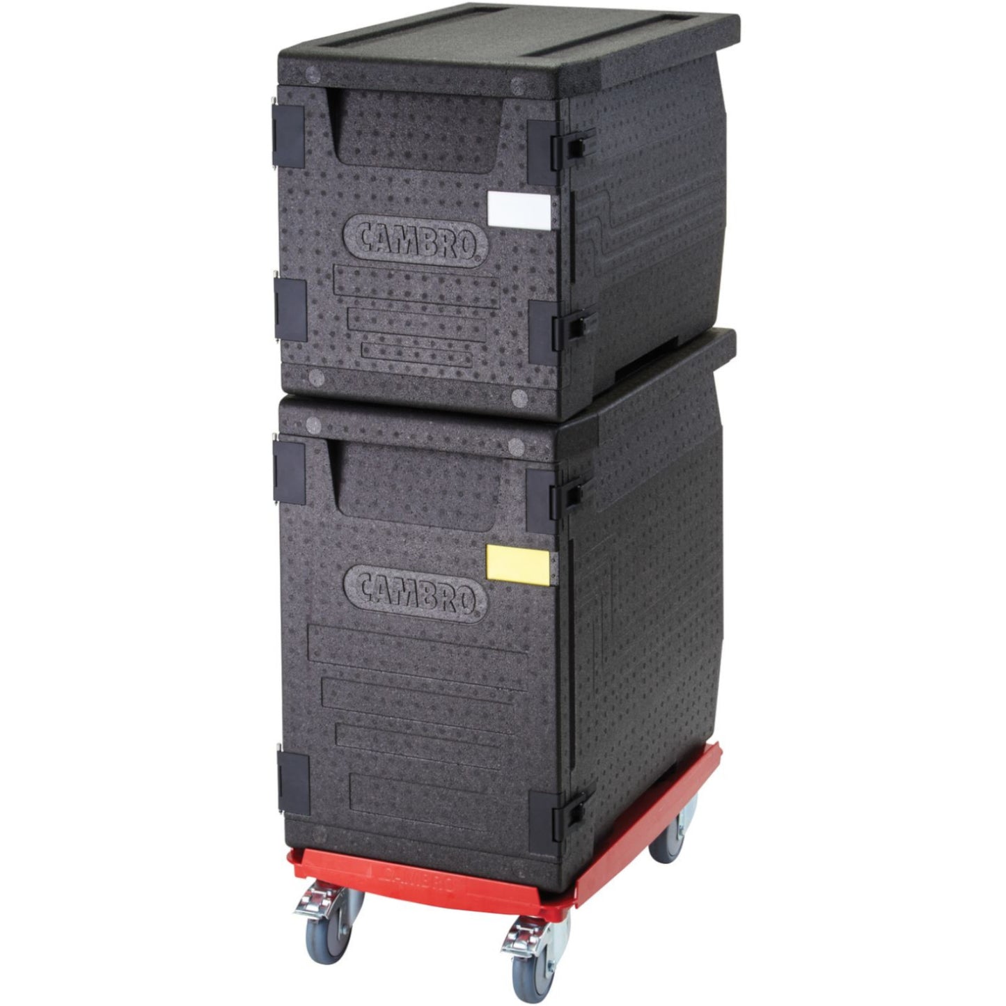 Camdolly trolley for GN 1/1 Cam GoBox thermal insulated containers - red - Carlat