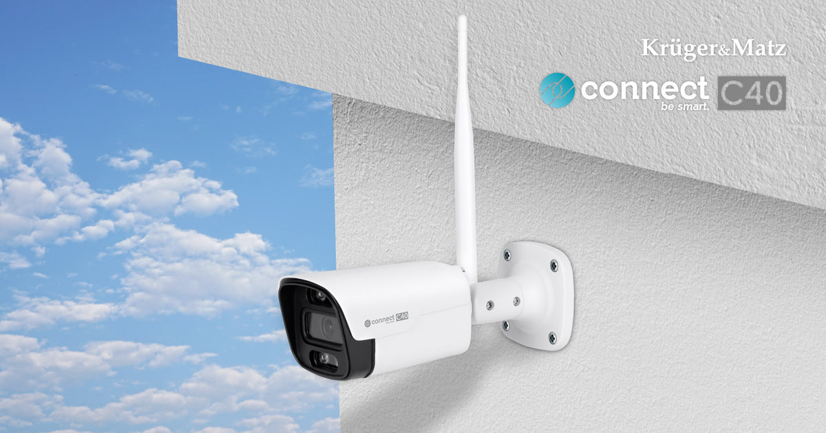 Cameras – Kruger&Matz Connect C40 Tuya Outdoor Wi-Fi Camera - Carlat